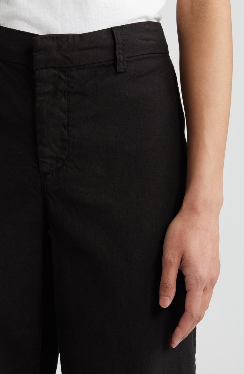 Frank & Eileen Wexford Wide Leg Pants, Alternate, color, Black