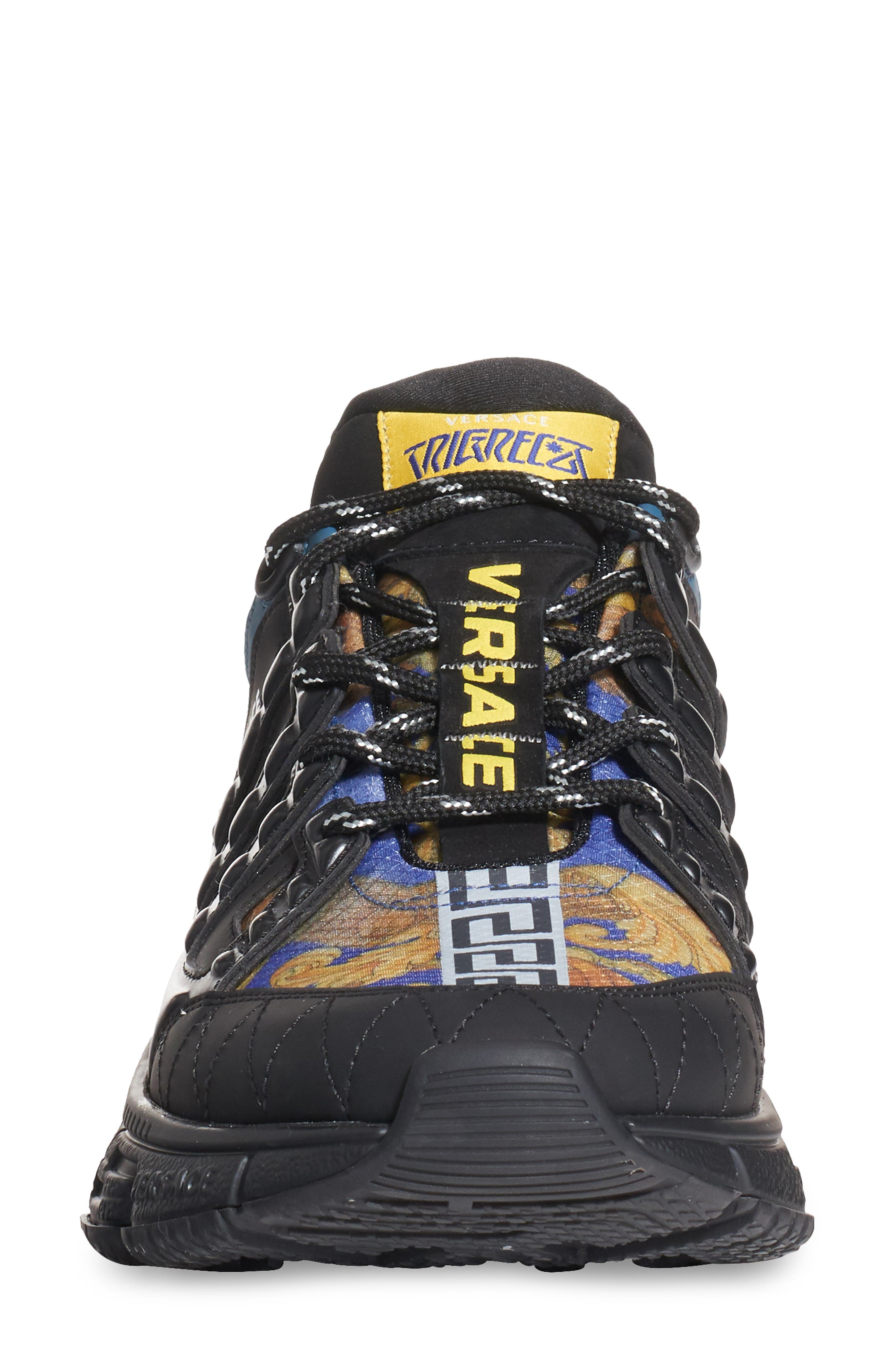 Versace Trigreca Low Top Sneaker, Alternate, color, 