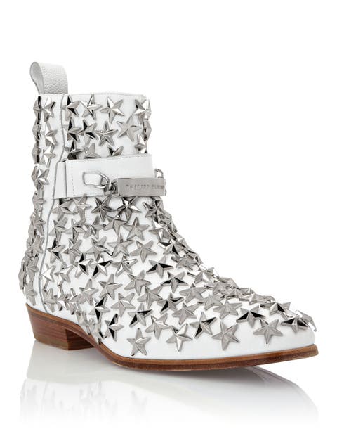 Boots Mid Flat Stars Unisex