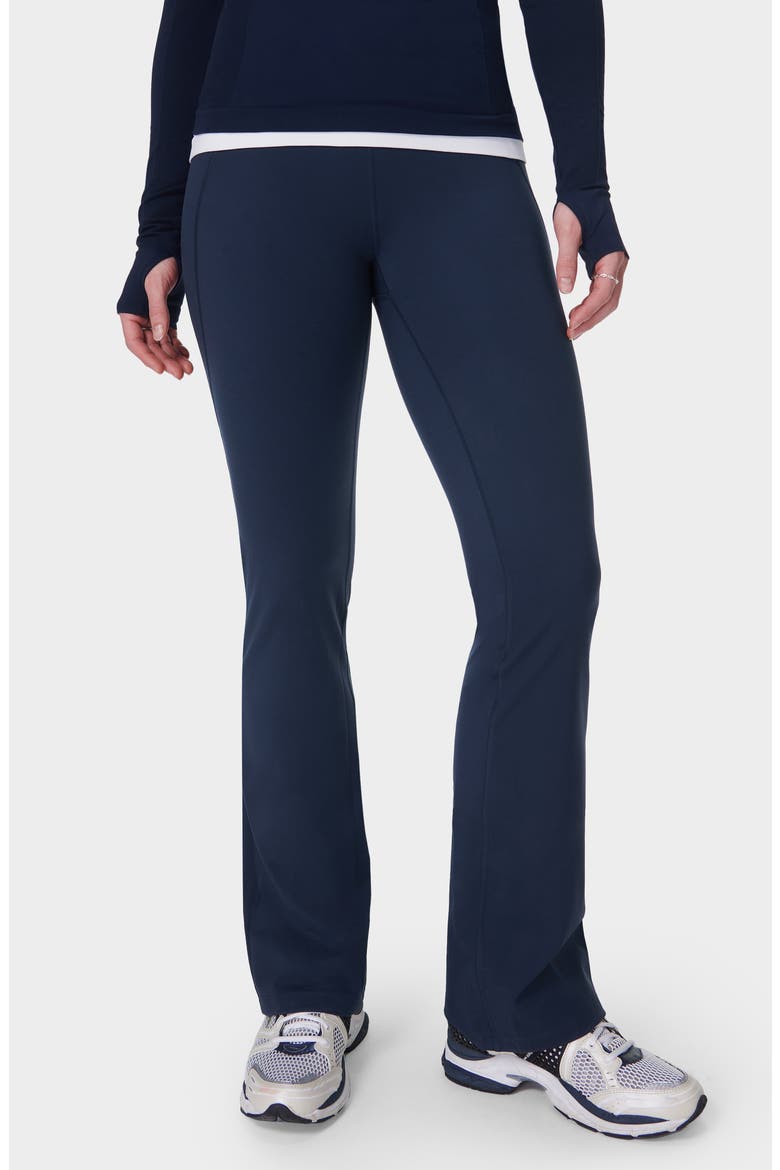 Power Workout Bootcut Leggings, Main, color, NAVY BLUE