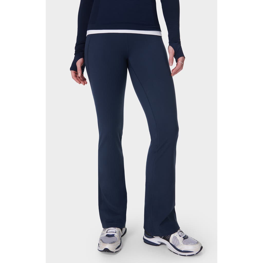 Sweaty Betty Power Workout Bootcut Leggings In Blue