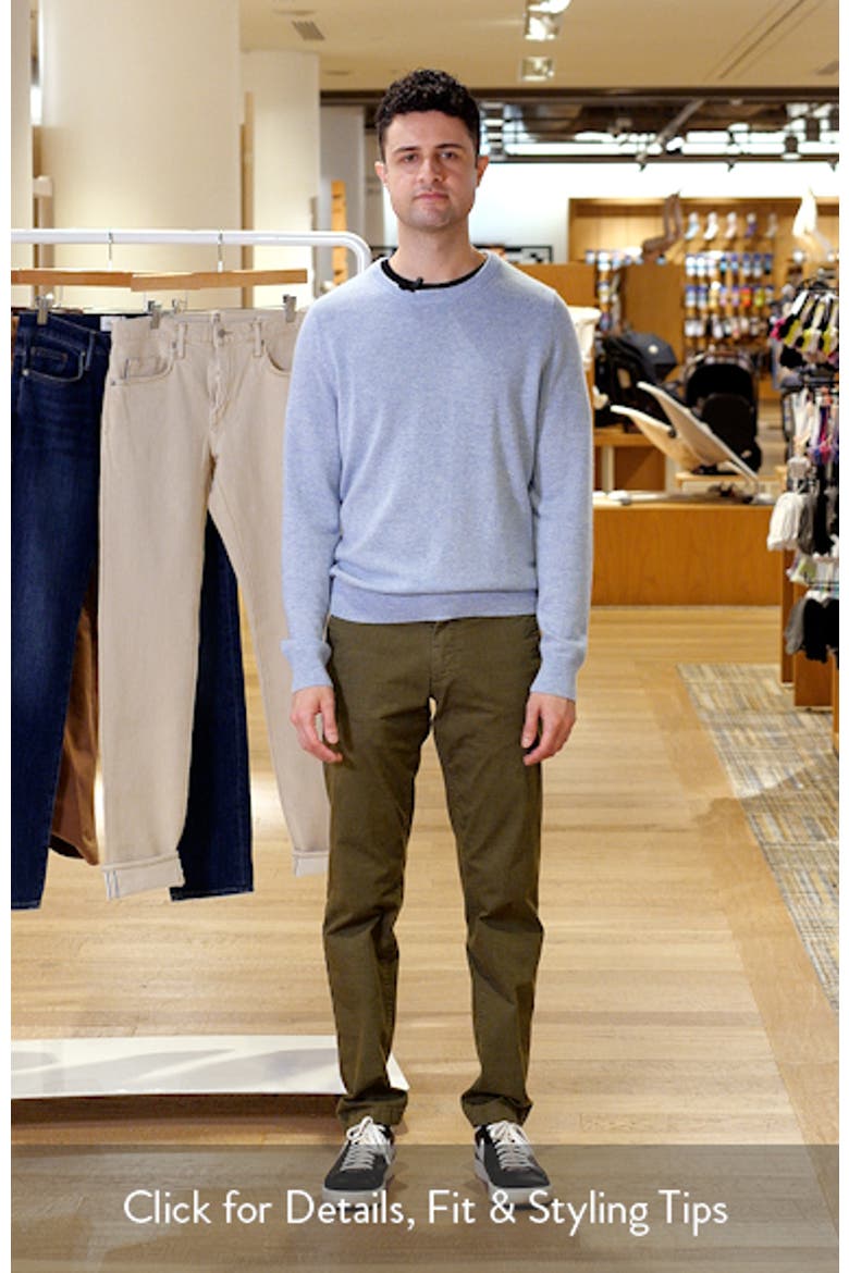 Cashmere Crewneck Sweater video