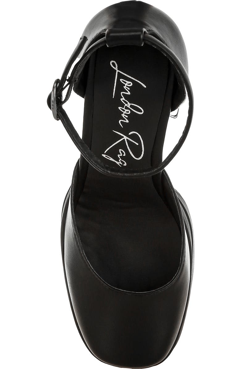 LONDON RAG Araminta Block Heel Platform Pump, Alternate, color, Black