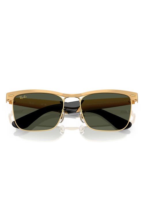 Ray Ban Ray-ban Wayfarer Deluxe 56mm Sunglasses In Green