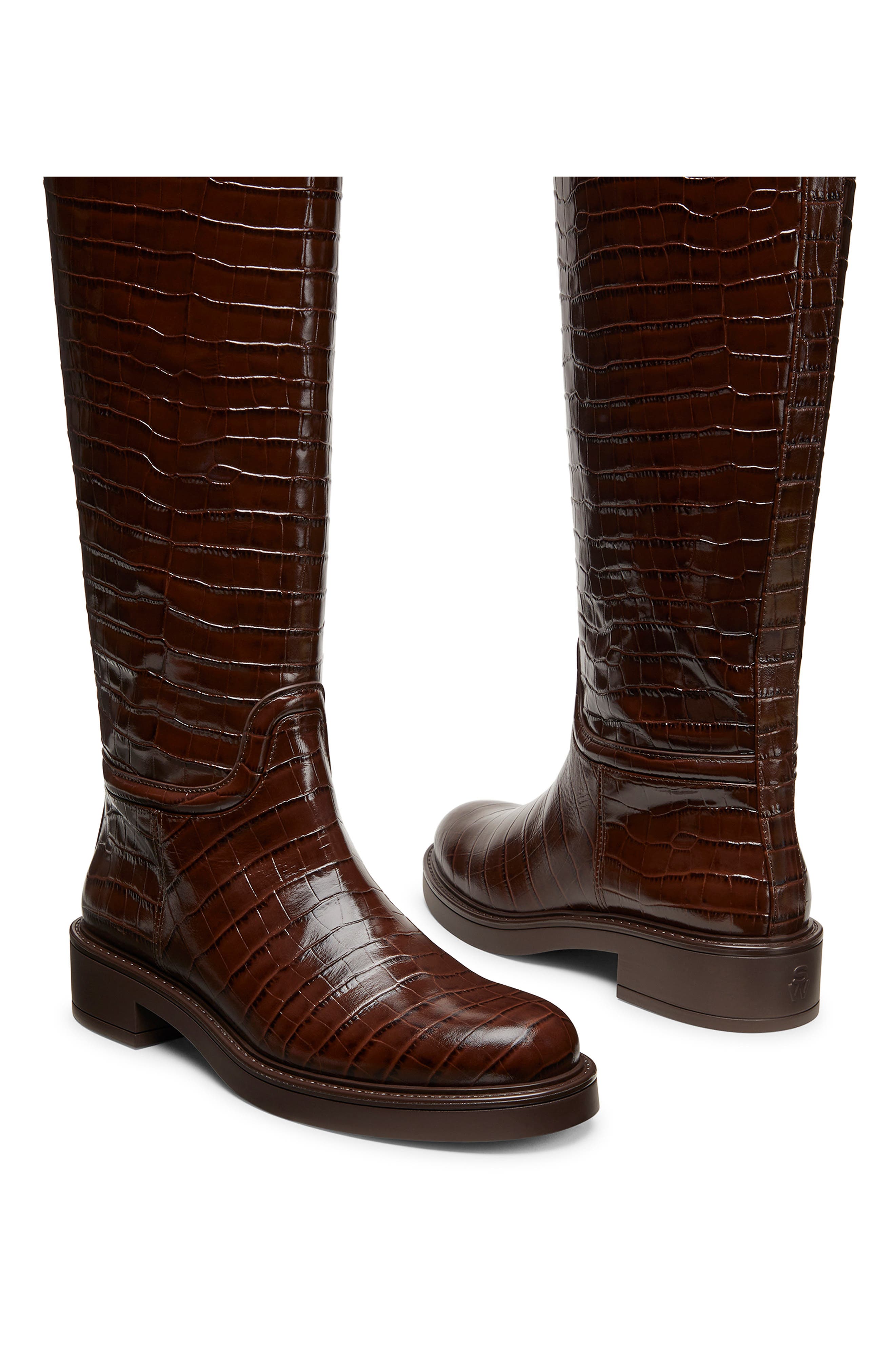 Stuart Weitzman Celia Riding Boot, Alternate, color, 