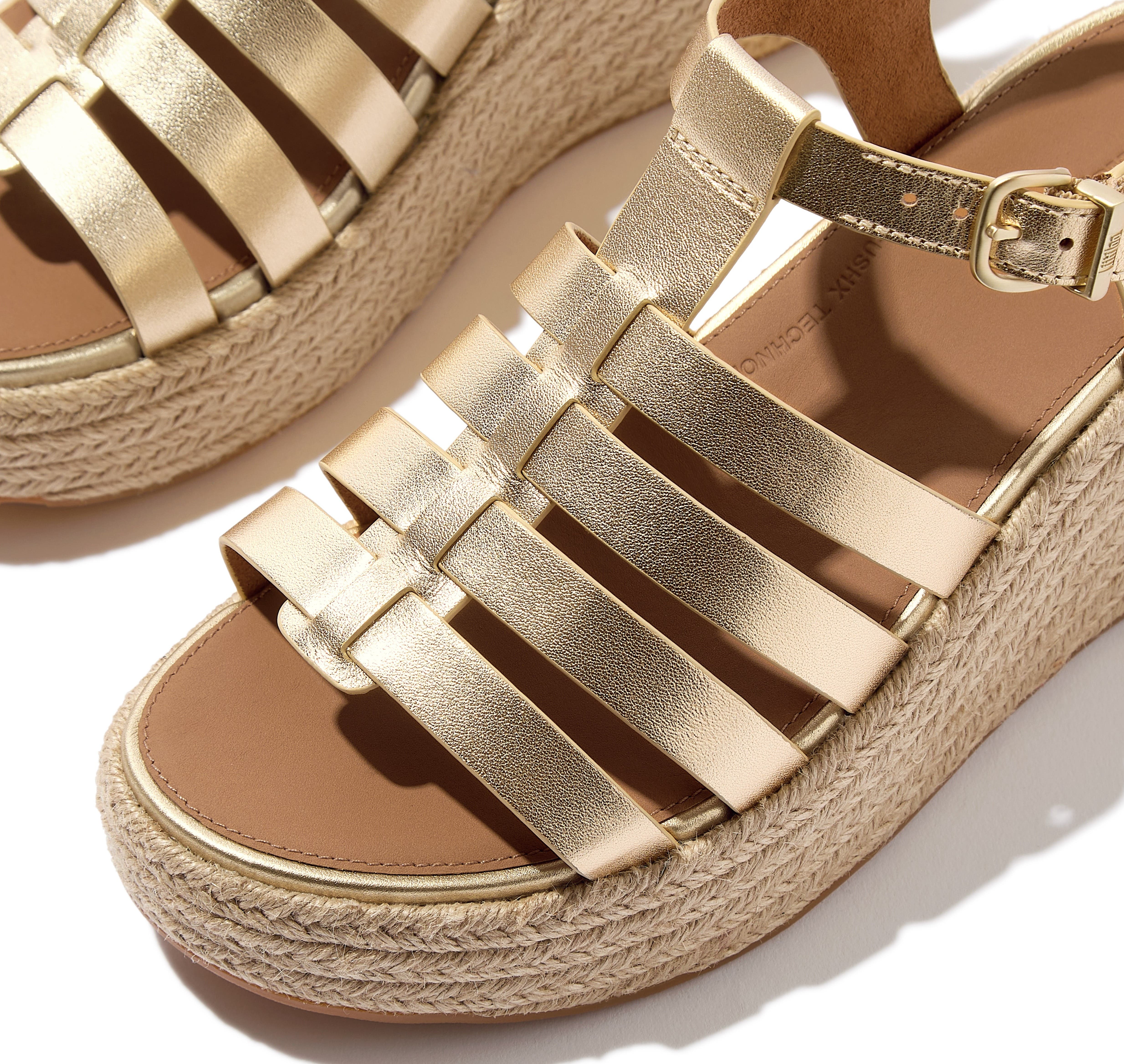 FitFlop Platfforms Espad. Fisherman S, Alternate, color, Platino