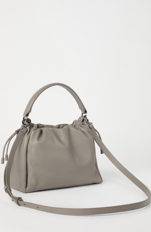 BRUNELLO CUCINELLI BRUNELLO CUCINELLI SMALL SOFT LEATHER MELLOW BUCKET BAG 