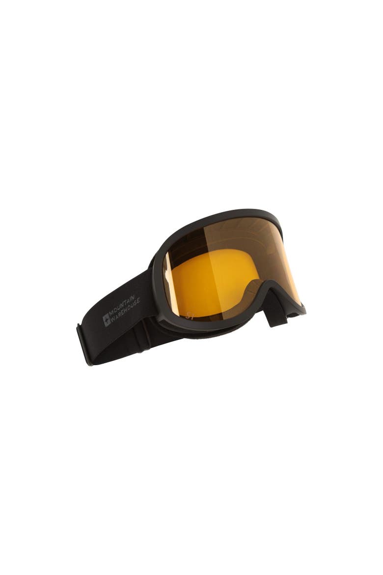 Gender Inclusive Ski Goggles, Alternate, color, Black