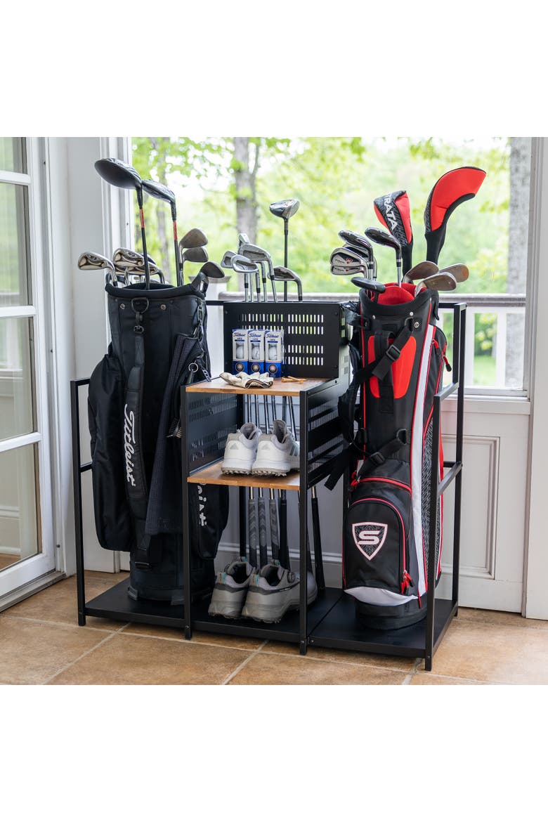 Pinehurst Golf Club Organizer - Double Bag, Alternate, color, Black