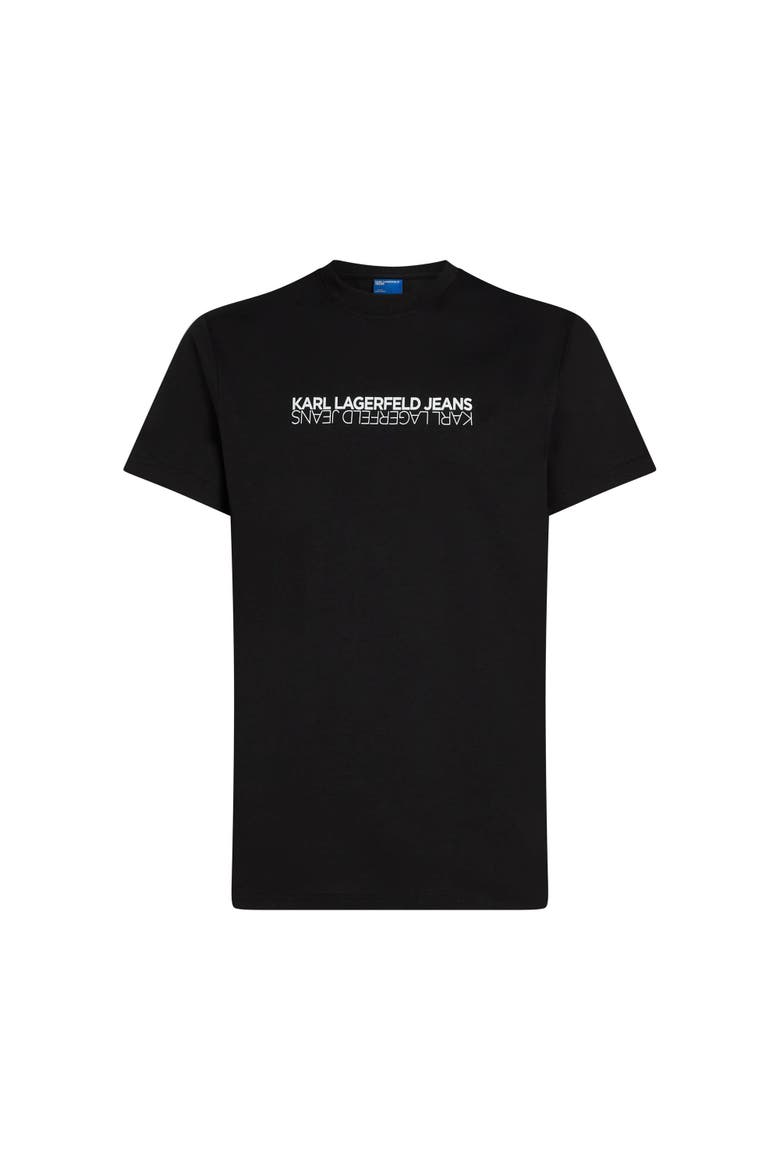 Men's Slim-Fit Short-Sleeve Reflection T-Shirt, Main, color, Black
