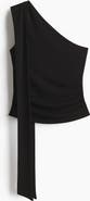 H&M Draped One-shoulder Top