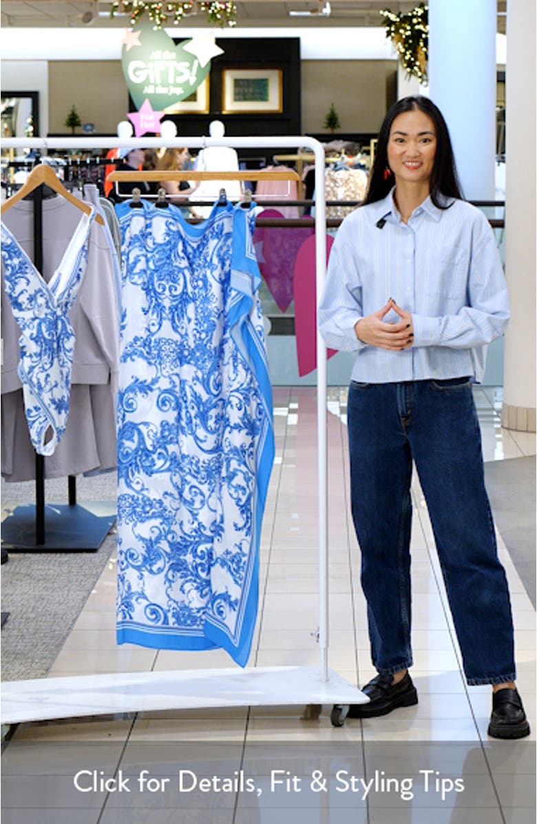 Maribel Baroque Cover-Up Pareo, sales video thumbnail