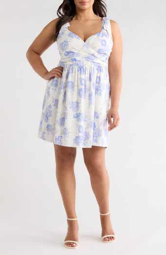 Tie Shoulder Minidress