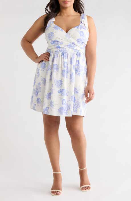 Tie Shoulder Minidress