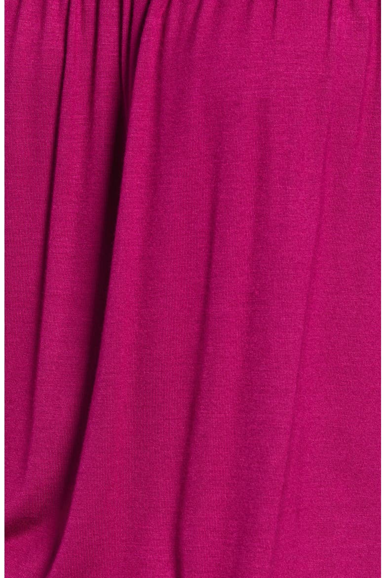 Off the Shoulder Top, Alternate, color, MAGENTA