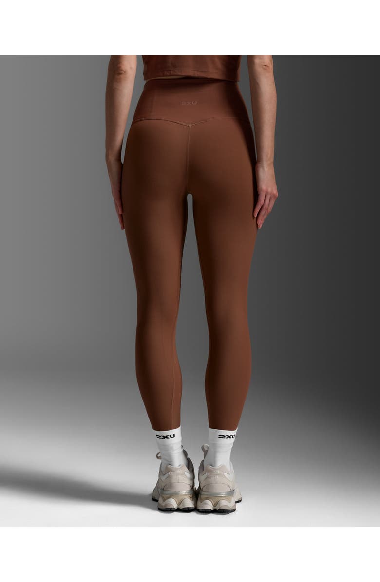 2XU Fluid Hi-Rise Tights, Alternate, color, Sepia/Sepia