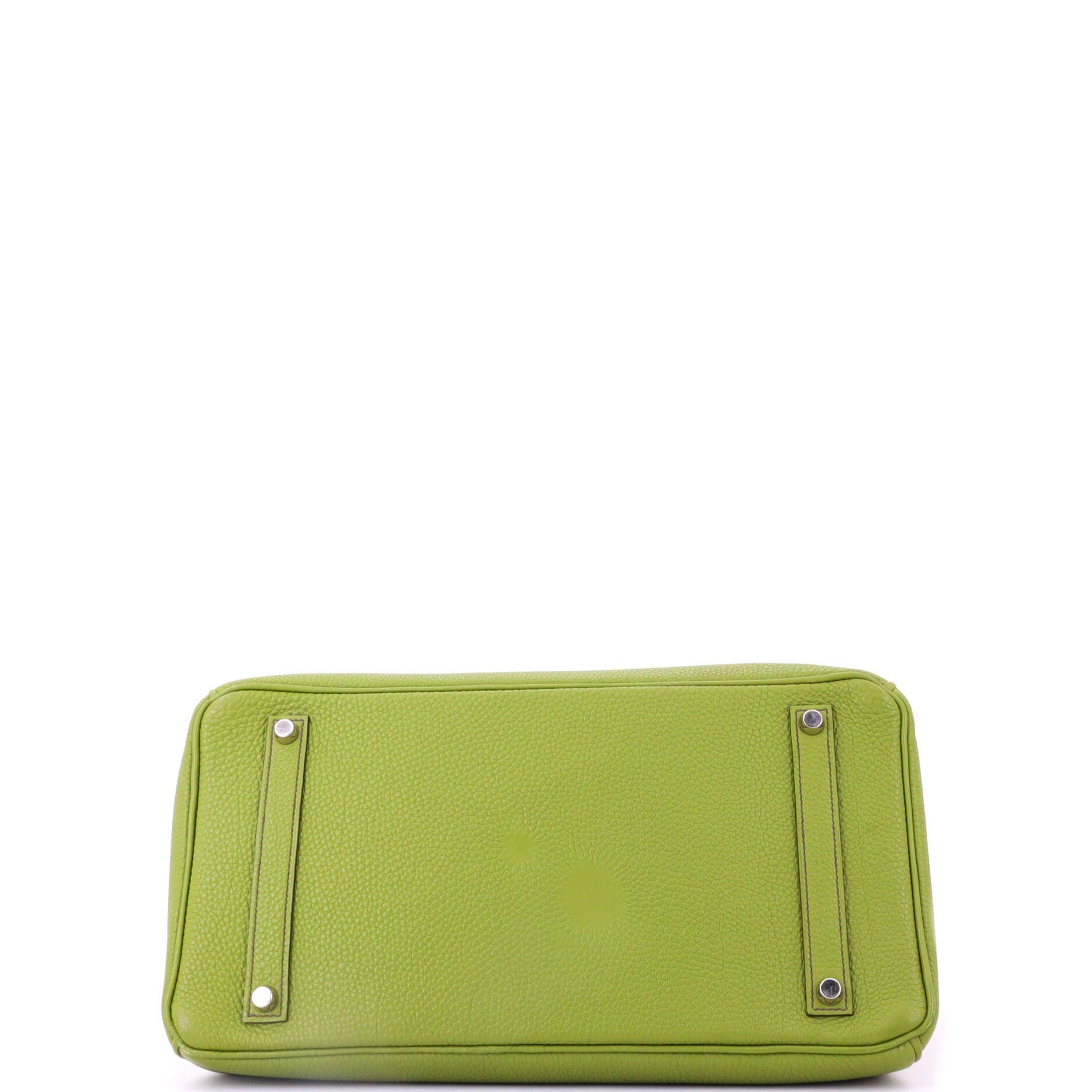 Pre-Owned Hermes Birkin Handbag Verso Togo with Palladium Hardware 35, Alternate, color, 