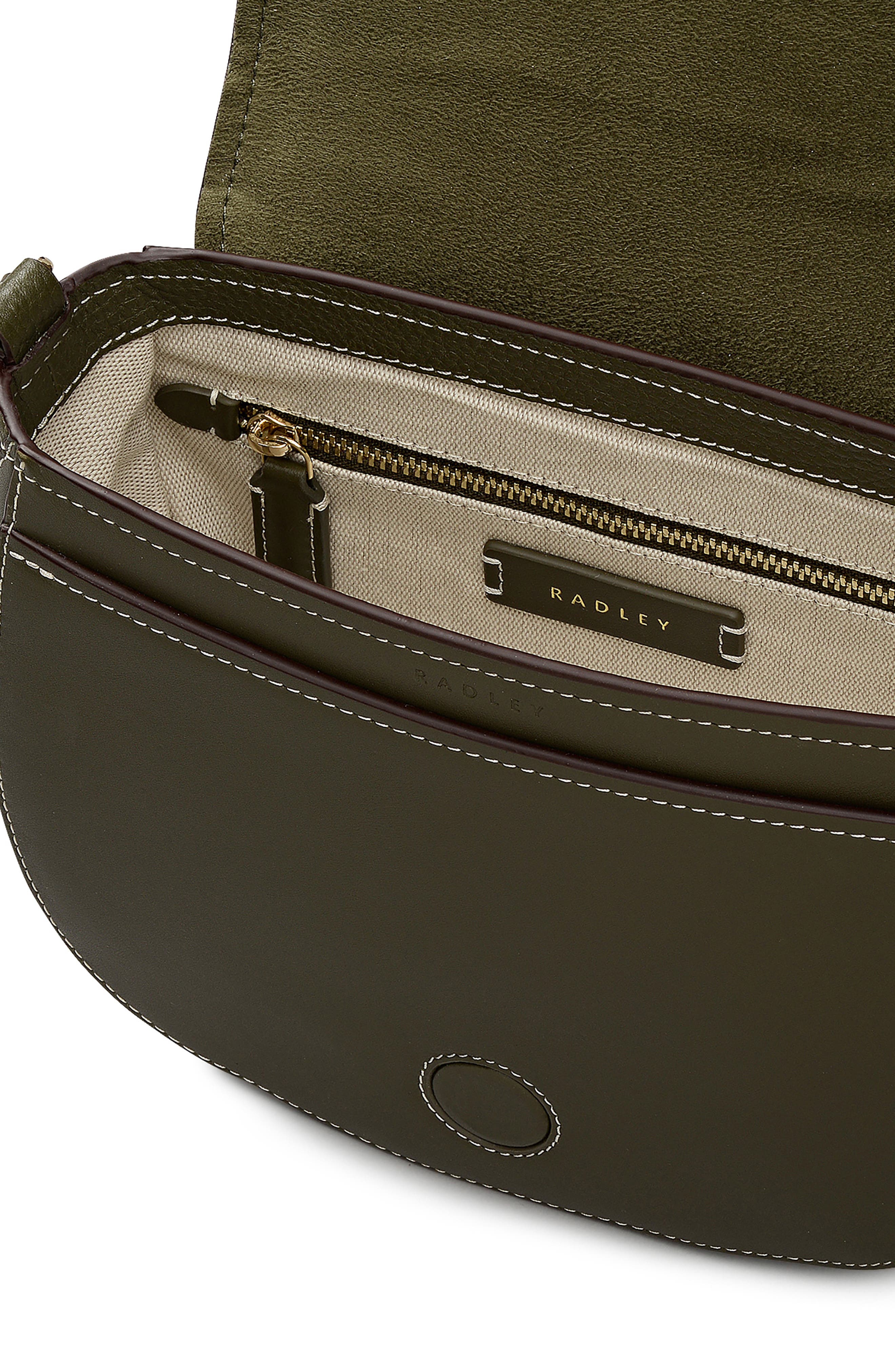 Radley Liverpool Gardens Medium Flapover Crossbody Bag, Alternate, color, Pine Needle