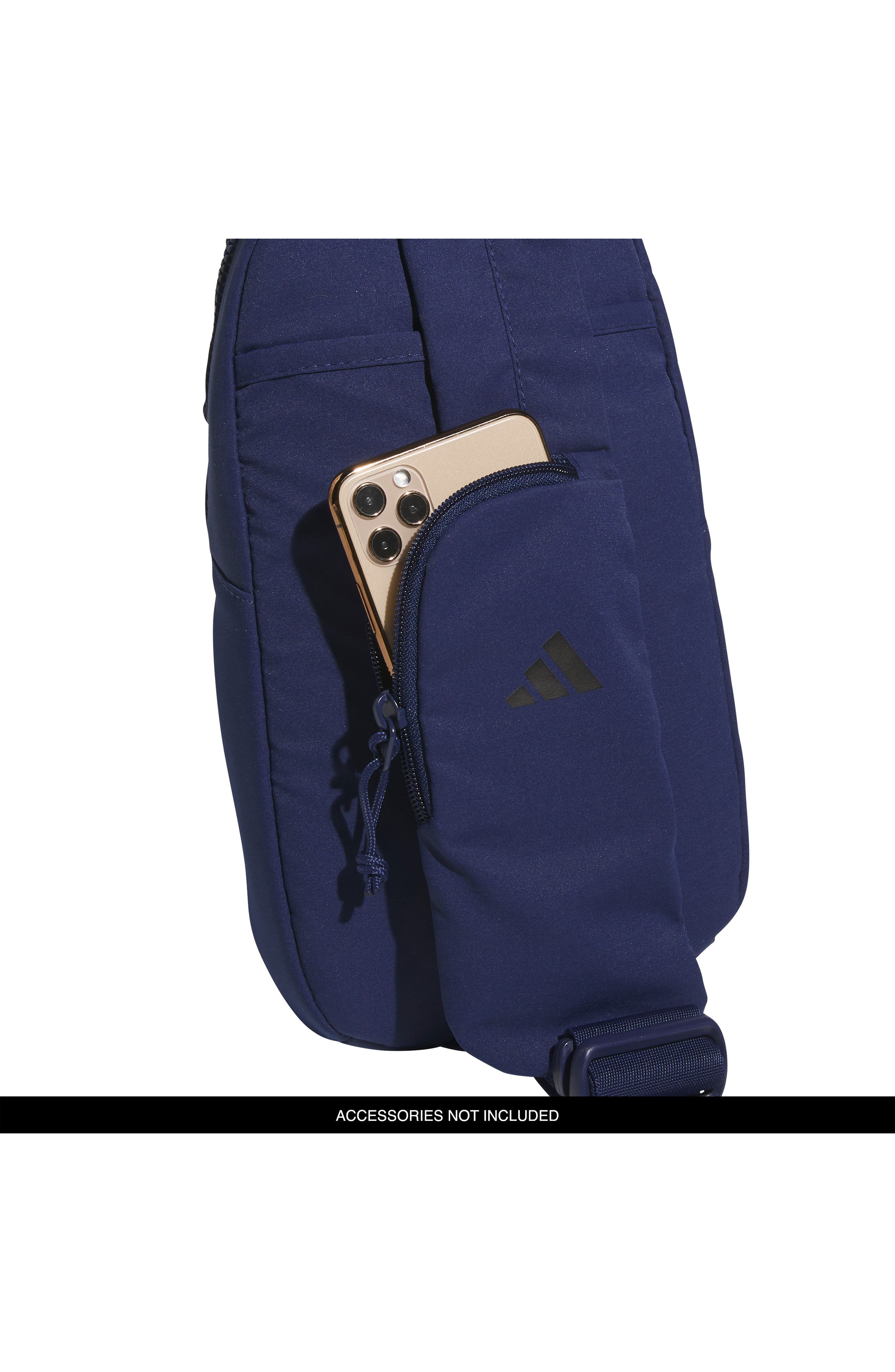 adidas Essentials 3 Sling Crossbody Bag, Alternate, color, Dark Blue