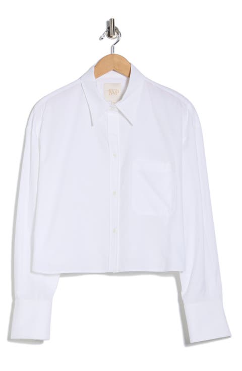 Little Big Joe Crop Button-Up Shirt