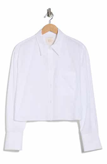 TWP Little Big Joe Crop Button-Up Shirt