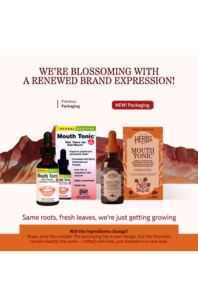 Herbs Etc. Mouth Tonic 1 oz, Alternate, color, NO COLOR