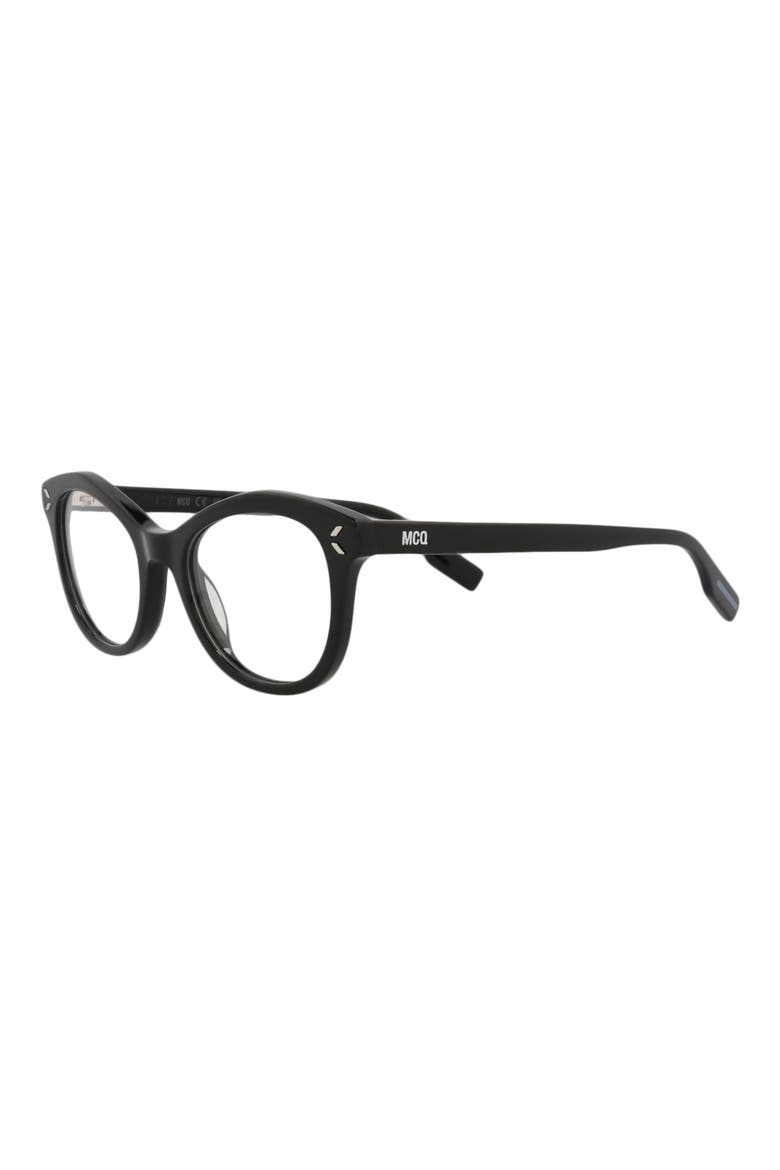47mm Cat Eye Optical Glasses, Alternate, color, BLACK BLACK TRANSPARENT