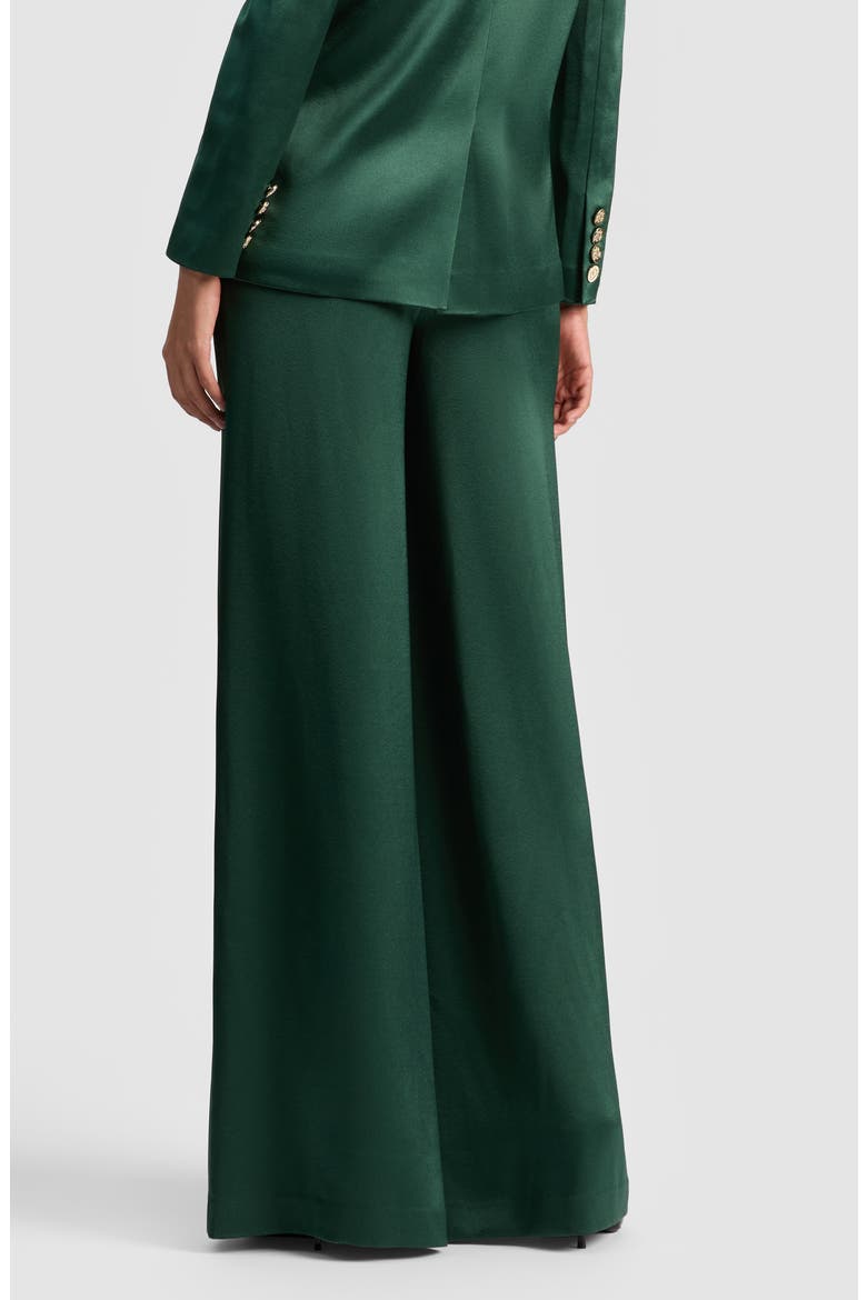 Nessi High Waist Wide Leg Pants, Alternate, color, GREEN MYSTIQUE