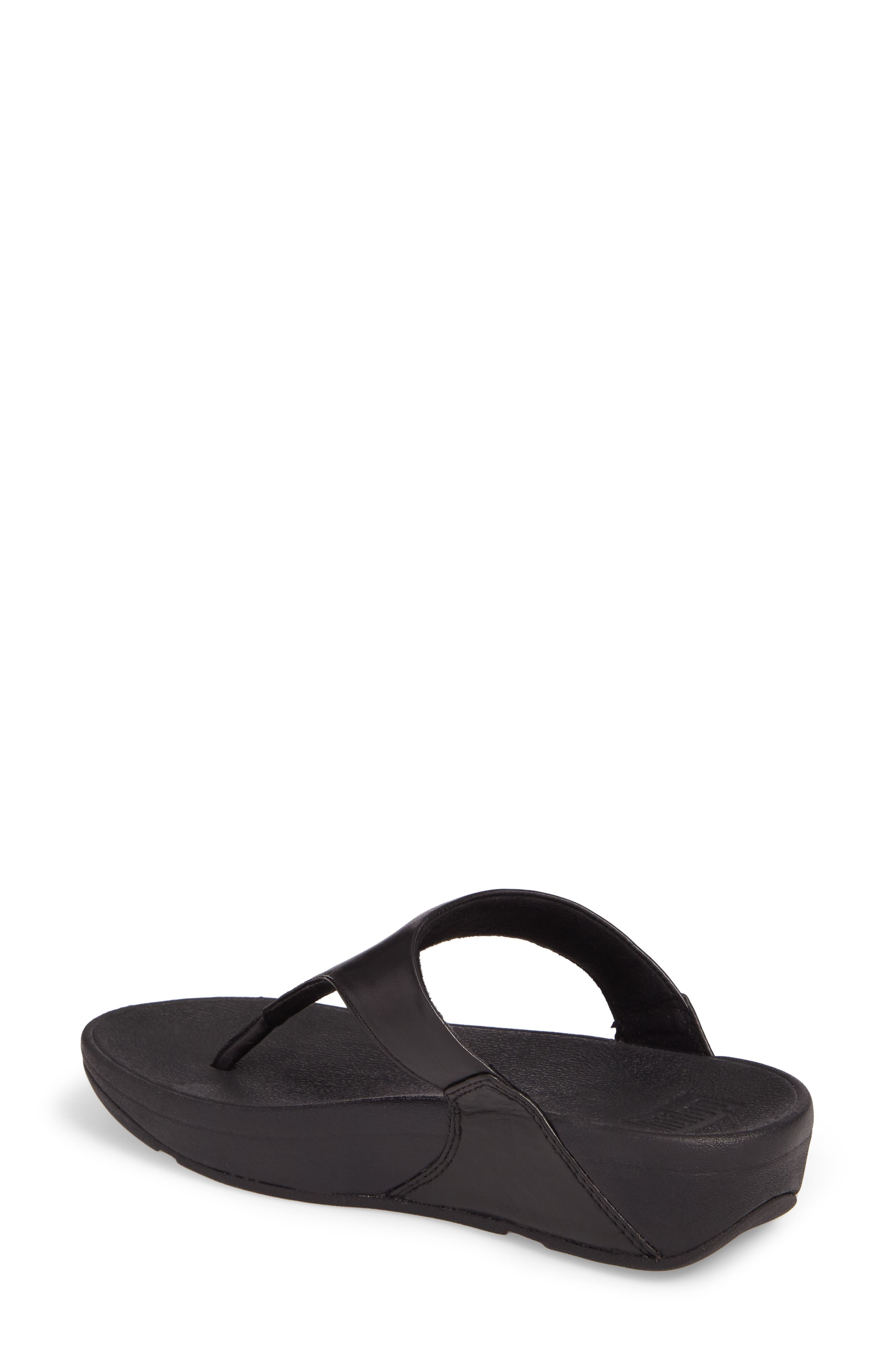 FitFlop Lulu Flip Flop, Alternate, color, Black