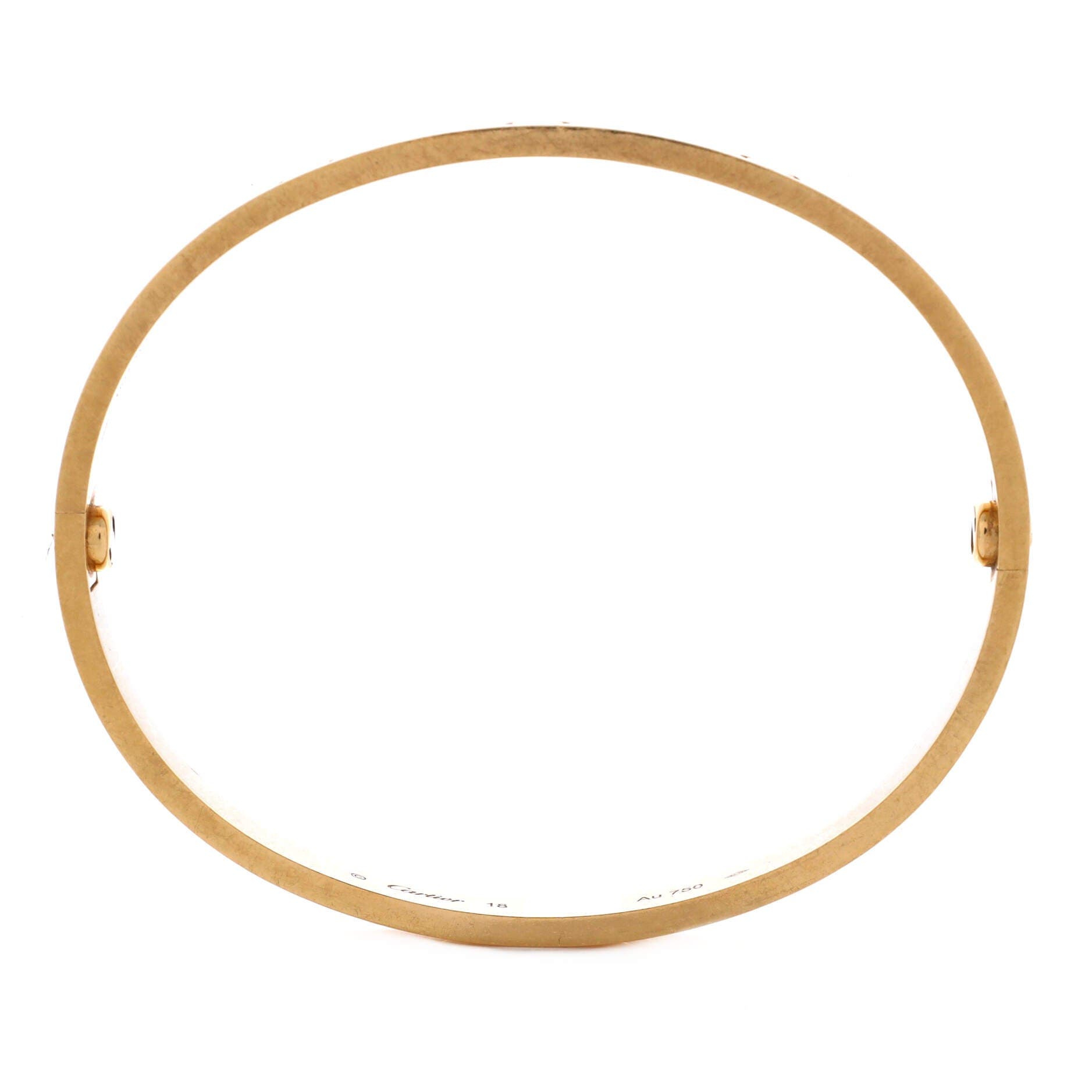 Love Bracelet 18K Yellow Gold, Alternate, color, Metallic Gold