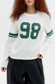 BDG Urban Outfitters 98 Relaxed Graphic Long Sleeve T-Shirt