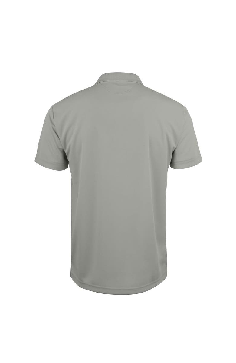 Cutter & Buck Men's Cutter & Buck  Silver Lansing Lugnuts  Clique Ice Pique Tech Polo, Alternate, color, 