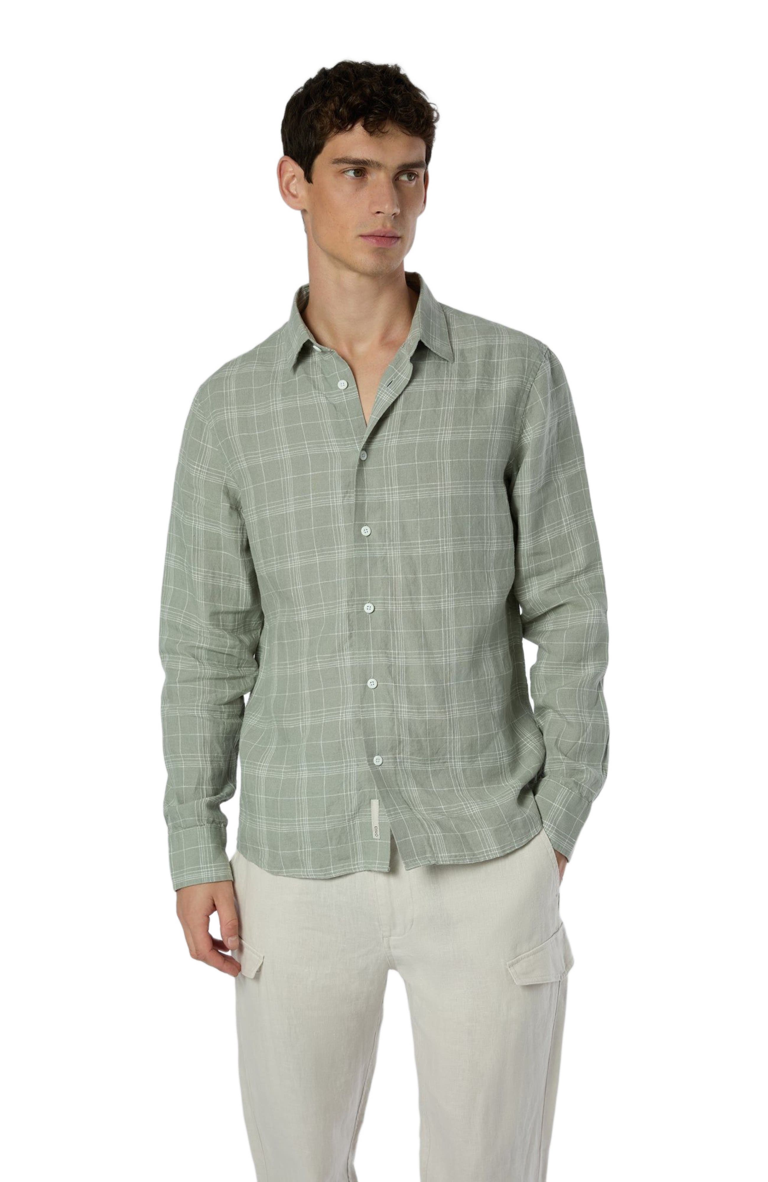 Linen Long Sleeve Shirt - image 3