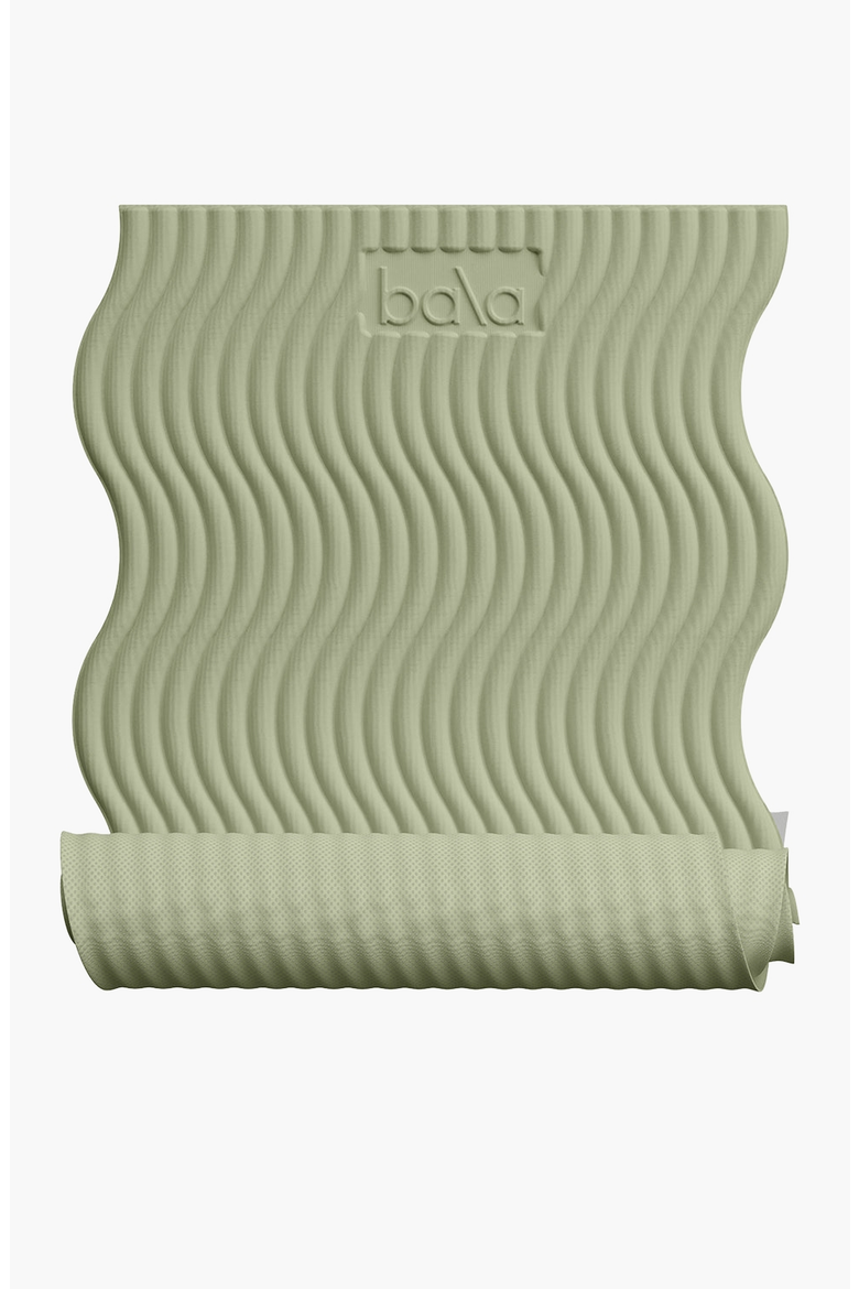 The Plush Mat, Alternate, color, Sage / Wavy