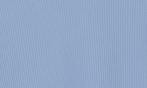 Melrose And Market Ruffle Cap Sleeve Top In Blue