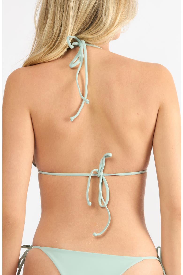 Bayside Triangle Bikini Top, Alternate, color, HAZE SEAFOAM