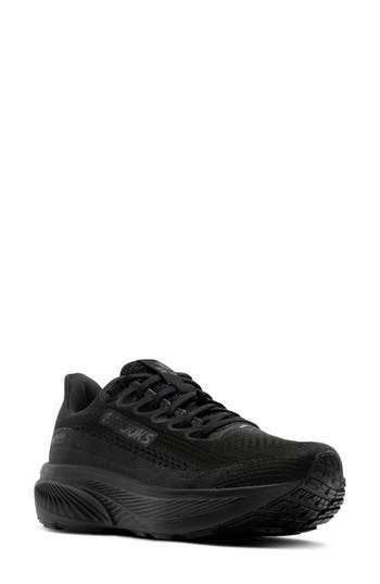 Brooks Ghost 17 Gtx Gore-tex® Waterproof Running Shoe In Black/ Black/ Ebony
