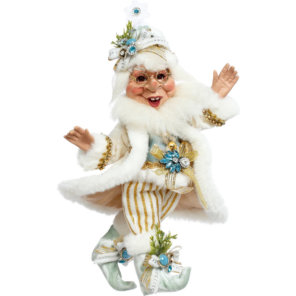 Mark Roberts Let It Snow Elf, Small In White