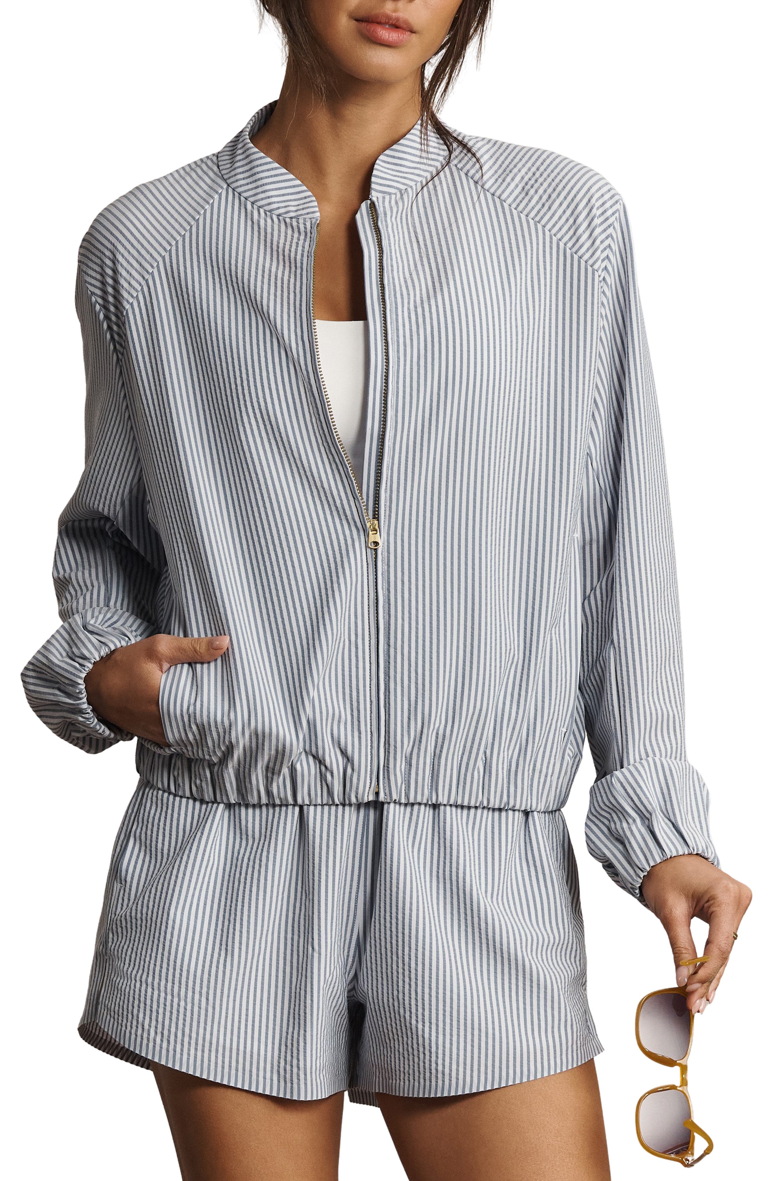 selected WASHED NAVY STRIPE