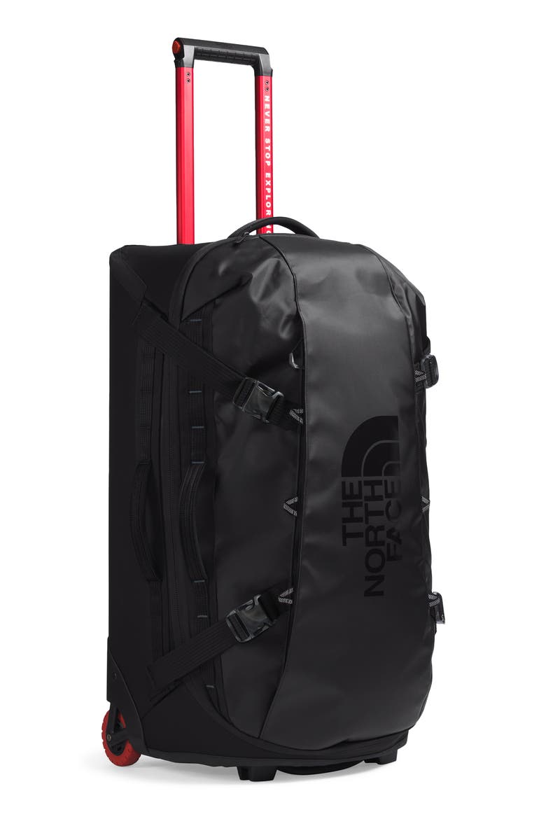 Base Camp Rolling Thunder 28-Inch Suitcase, Alternate, color, TNF BLACK/ TNF WHITE-NPF