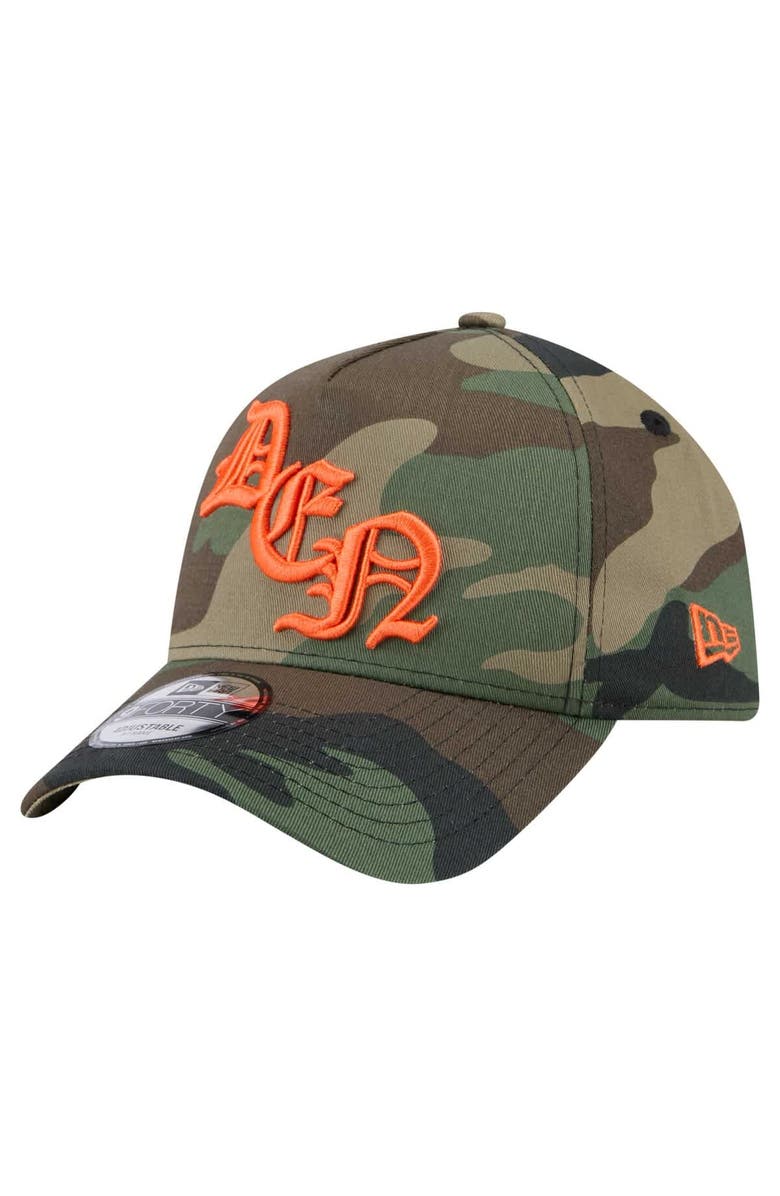 New Era Men's New Era Camo Denver Broncos Mystic Camo A-Frame 9FORTY Adjustable Hat, Main, color, Camo