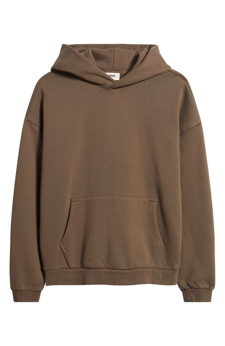Elwood Core Cotton Fleece Hoodie, Alternate, color, Vintage Brown