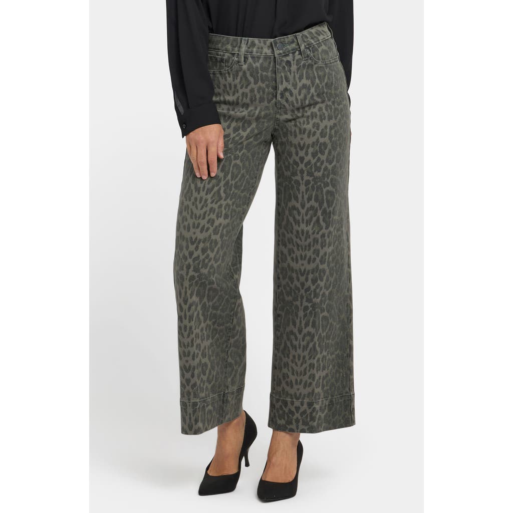 Nydj Teresa Wide Leg Ankle Jeans In Gray