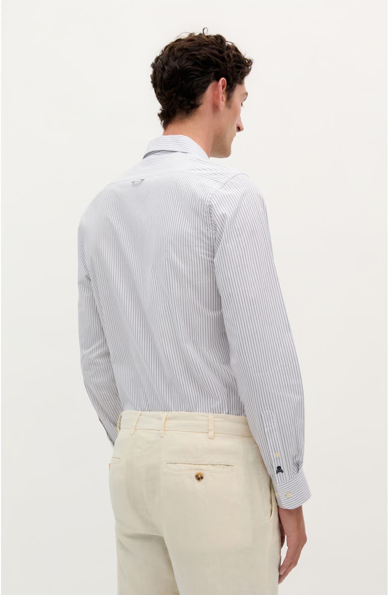 Scalpers Helsinki Shirt, Alternate, color, Bluestripes