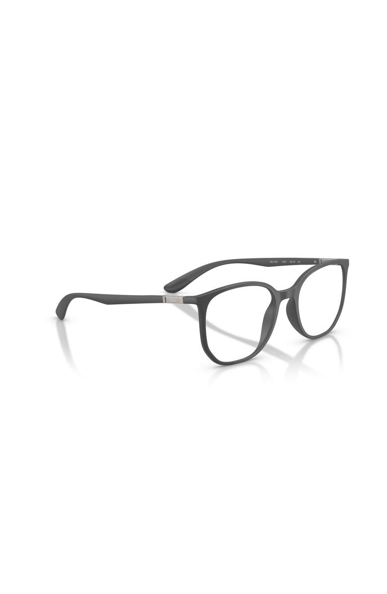 Ray-Ban 52mm Irregular optical glasses, Alternate, color, Grey