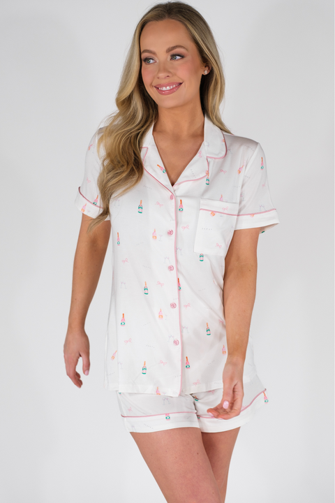 Short Sleeve & Short Pajama Set