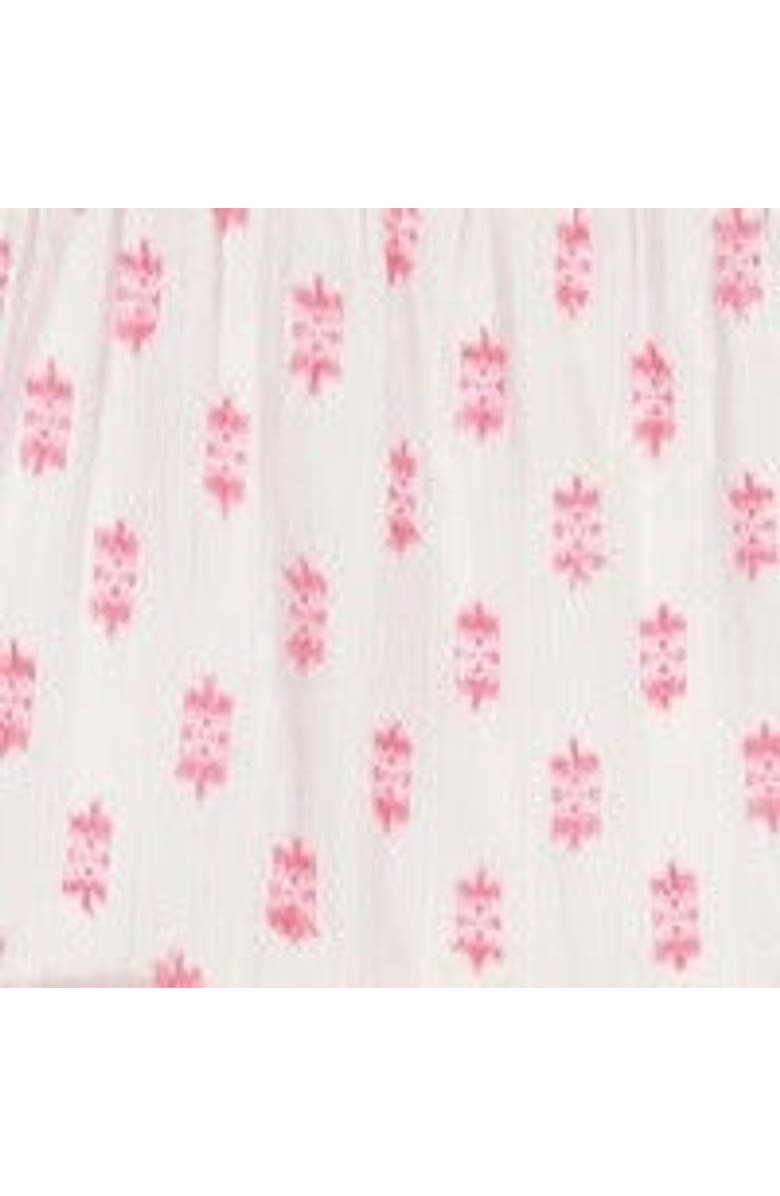 Mer St. Barth Bella Girl's Shoulder Tie Sundress, Alternate, color, Pink