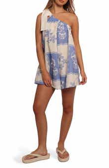 Petal & Pup Shanice One-Shoulder Romper