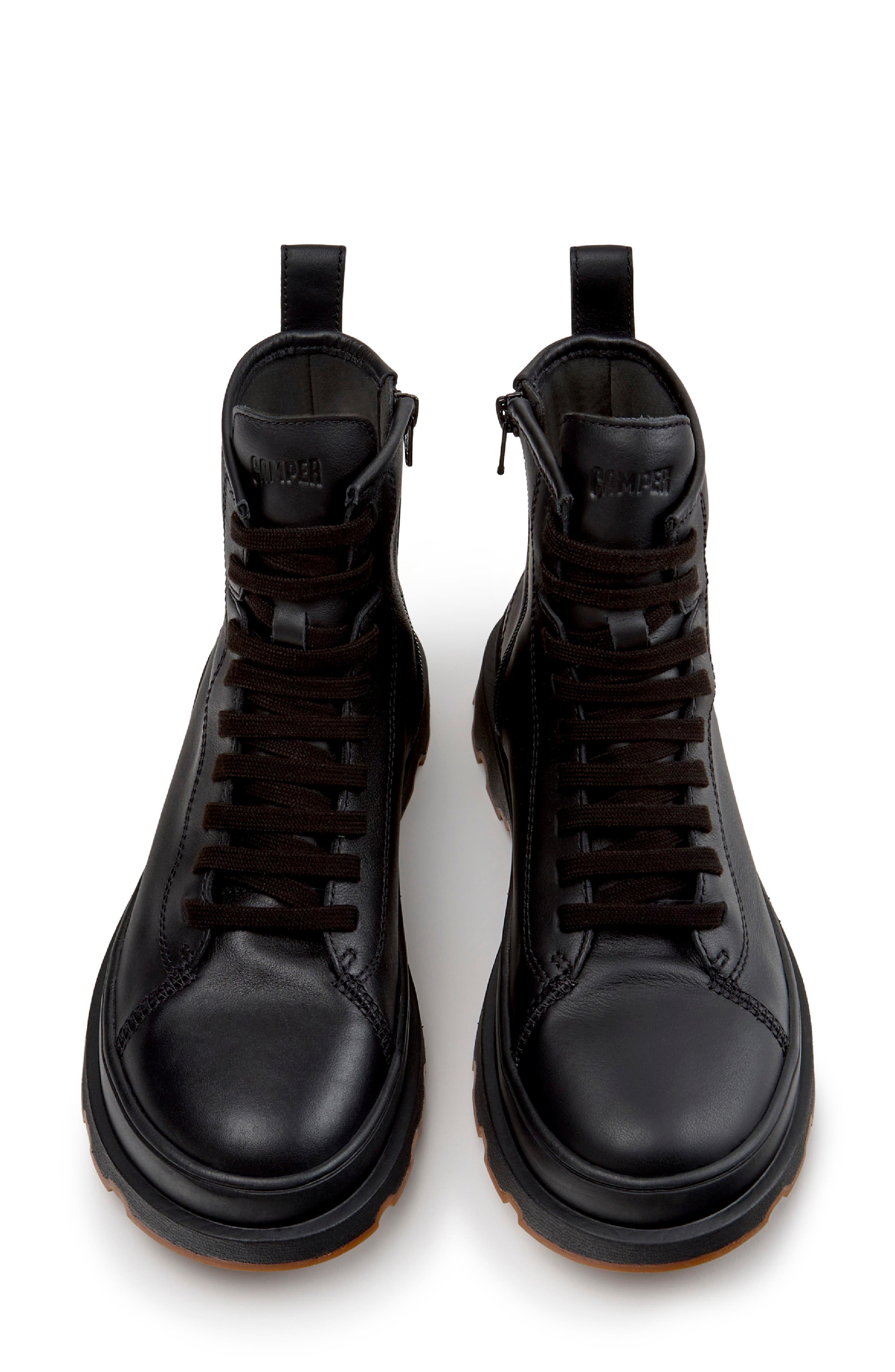 Brutus Bootie, Alternate, color, BLACK