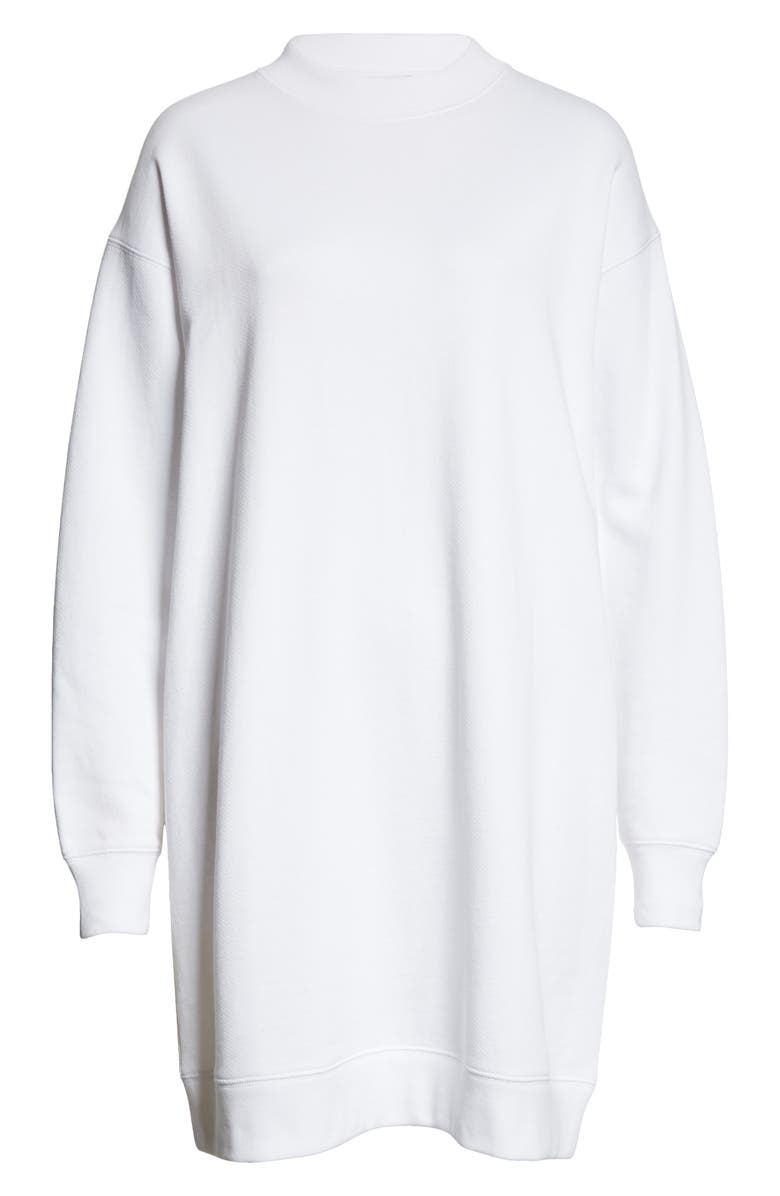 Vince Long Sleeve Cotton Sweatshirt Dress, Alternate, color,
